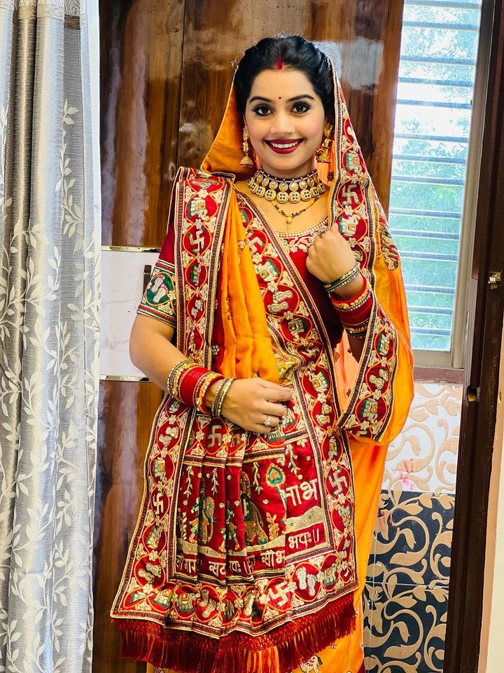 Premium Orange Yellow & Maroon Colour Panetar Patola Silk Saree – Shubh Laabh 2 Wedding Collection