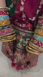 Premium Green & Maroon Panetar Patola Wedding Saree Collection – Shubh Laabh 2
